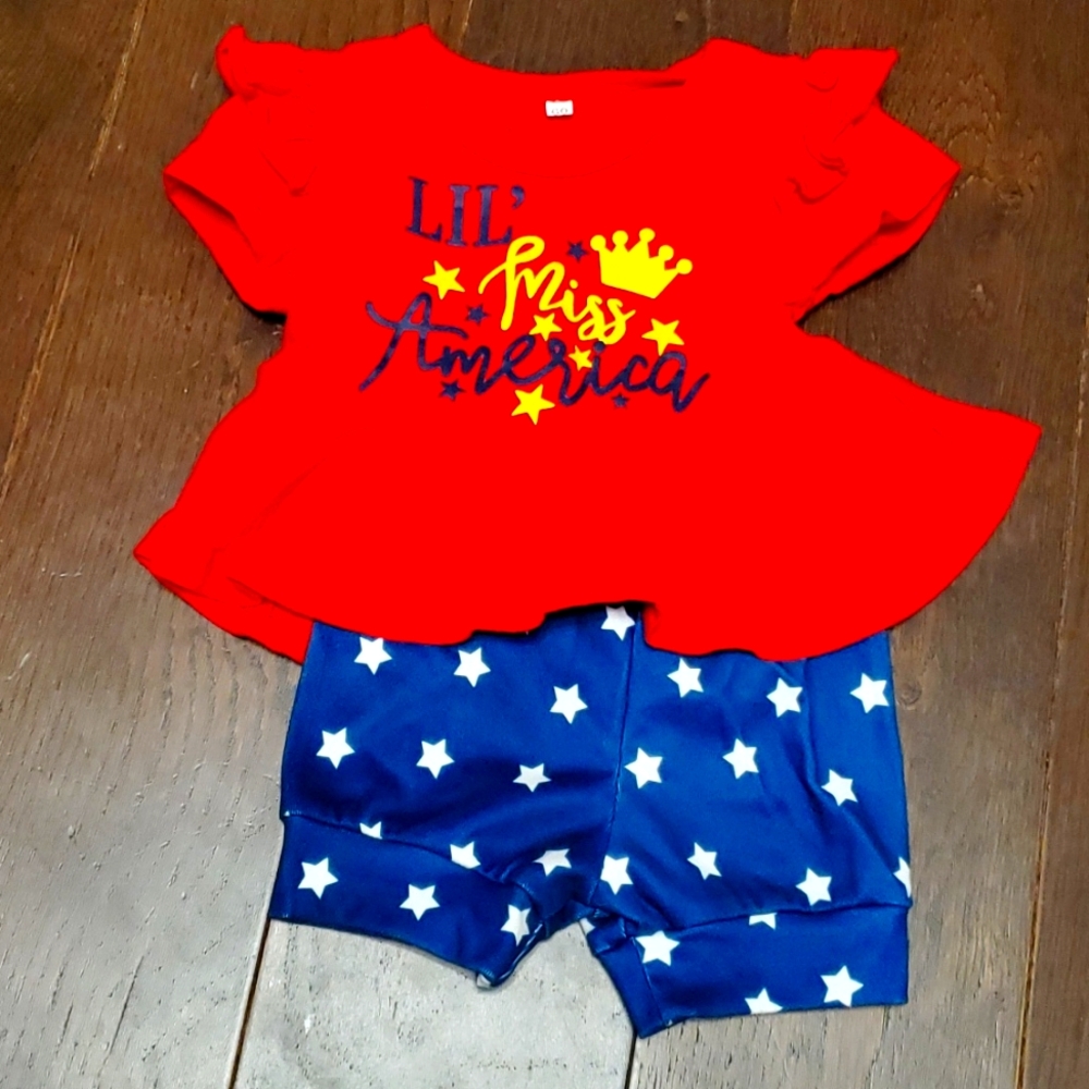 Baby set. Lil miss America